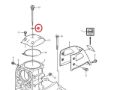 Volvo Penta Dipstick O-Ring, Part Number 3852045