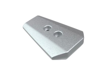 Volvo Penta Aluminium cavitation plate anode for DPH, DPR and DPI-A, Part Number 23520859