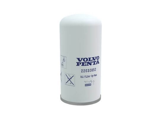 Volvo Penta D4 and D6 Diesel By-Pass Oil Filter, Part Number 22030852