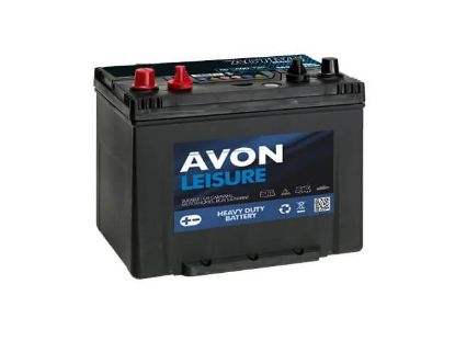 Avon Marine battery, Type AV24MF, 12 Volt 80 AH