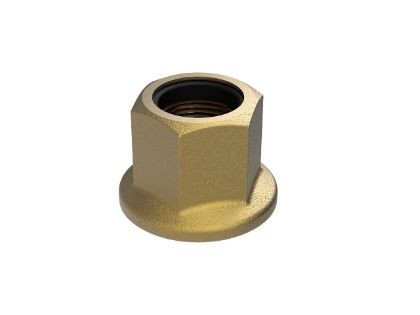 Volvo Penta DP-H Rear prop lock nut, Part number 3863213