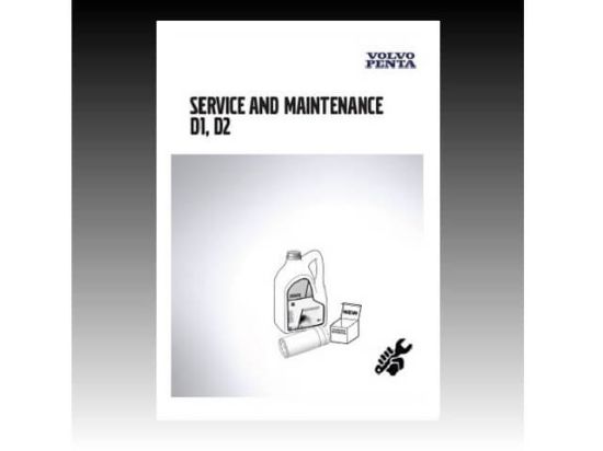 Volvo Penta D1, D2 service manual- PDF free download