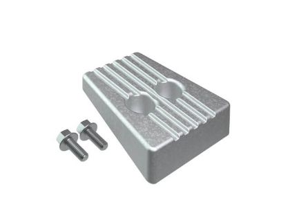 Volvo Penta zinc transom anode for SX-A, DPS, Part Number 3888817
