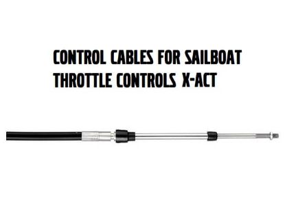 Volvo Penta Xact 4 FT low friction cable for throttle and gear controls