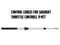 Volvo Penta Xact 16 FT low friction cable for throttle and gear controls