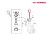 Yanmar Fuel Filter Strainer Assembly, Part Number 124790-55601