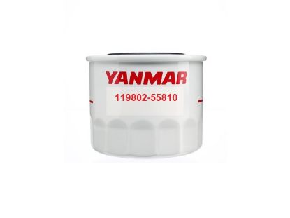 Yanmar 3JH5E, 3JH5AE, 4JH5E, 4JH4AE Fuel Filter, Part Number 119802-55810