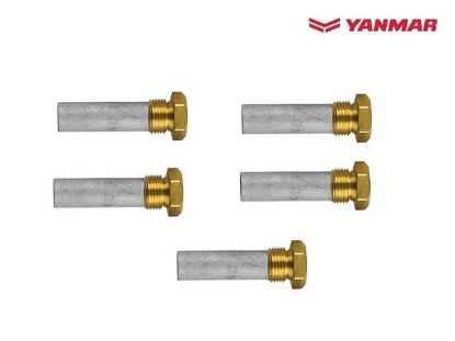 Yanmar pencil engine anode set, Part Number 119773-92600
