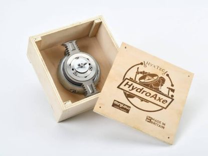 HydroAxe rope cutter for a Yanmar SD20, SD25, SD31, SD40, SD50, SD60 Saildrive using a 2-bladed prop
