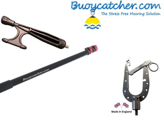 Buoycatcher Max, Plastic Boat Hook and Telescopic Pole kit