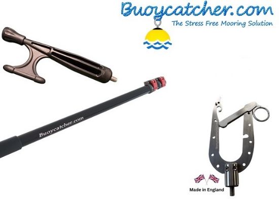 Buoycatcher Max, Plastic Boat Hook and Telescopic Pole kit