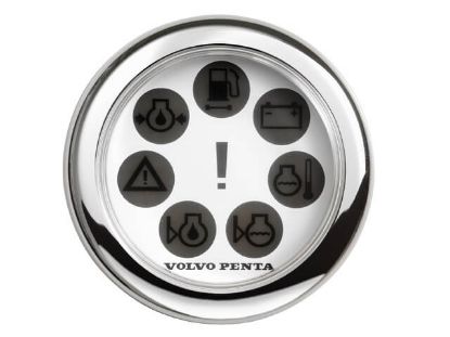 Volvo Penta D Series EVC 52mm Multi Alarm Gauge, Part Number 874927