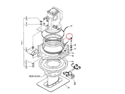 Yanmar Saildrive Diaphragm-Part B, Part Number 196420-02722
