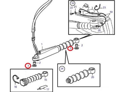 Volvo Penta DPI, DP-H, DP-R Steering Cylinder Wear Washer, Part Number 3589516
