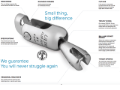 Ultra Flip swivel & hook for anchors, Part Number UFS 16-100