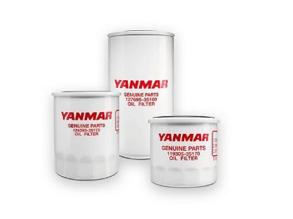 Yanmar 8LV Oil Filter, Part Number 124411-35170
