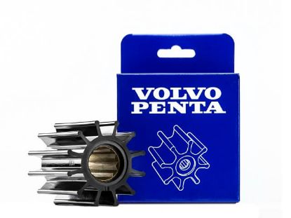 Volvo Penta Impeller for D2-50, D2-55, D2-60 and D2-75 diesel engines, Part Number 24715100