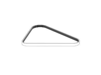 Volvo Penta Drive Belt, Part Number 21951188