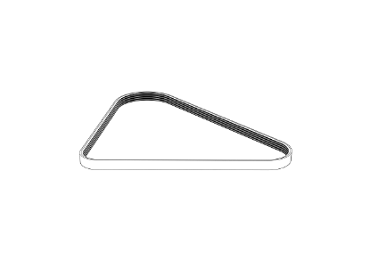 Volvo Penta Drive Belt, Part Number 21951188