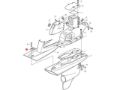 Volvo Penta aluminium cavitation plate anode for DP-R, Part Number 3589876