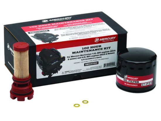 MerCruiser 4.5L and 6.2L MPI 100 Hour Service Kit, Part Number 8M0147052
