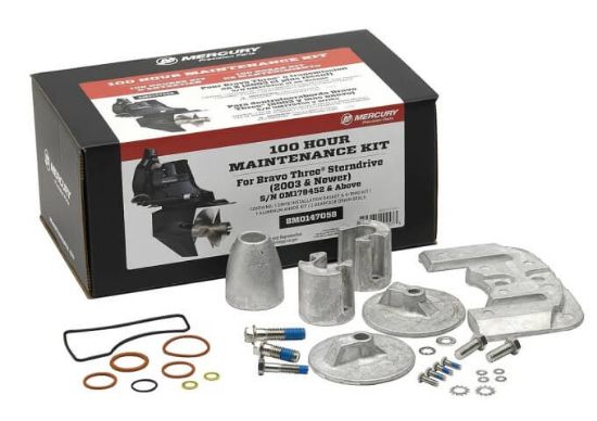 MerCruiser Bravo 2003 and Up- 100 hour Service Kit, Part Number 8M0147058