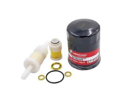 Mercury 100 hour maintenance service kit for 40-60 HP EFI 4 Stroke outboard, part number 8M0232733