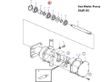 Volvo Penta seawater pump shaft kit, Part Number 21951418