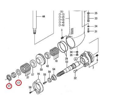 Yanmar Shaft Oil Seal, Part Number 196440-02871