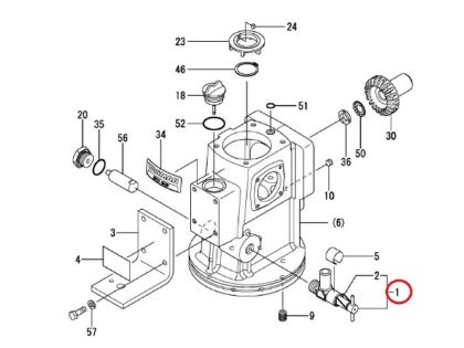 Yanmar Seacock, Part Number 196420-02291