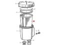 Volvo Penta D1, D2 Sea Water Strainer Basket, Part Number 21880390