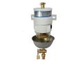 Racor 500MA diesel fuel filter and water separator, shown with optional drain tap, Part Number RAC-RK19492
