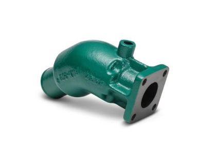 Volvo Penta D1-13, D1-20, D1-30, D2-40 and MD2010, MD2020, MD2030, MD2040 Series Exhaust Elbow, Part Number 861906