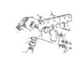 Volvo Penta KAD, AD31, AD41 exhaust elbow, Part Number 861289