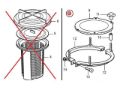 Volvo Penta D4, D6 Sea Water Filter upgrade cover, Part Number 21400685