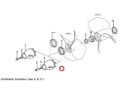 Volvo Penta M20 Duoprop Cone kit, Part Number 872549