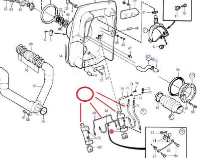 Volvo Penta Ram And Hose Kit, Part Number 872612