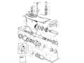 Volvo Penta drain plug  and dipstick O-ring, Part Number 955974