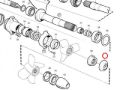 Volvo Penta 280-DP, 290-DP, DP-A, DP-B, DP-C, DP-D, DP-E, DP-G thrust ring, Part Number 3858458