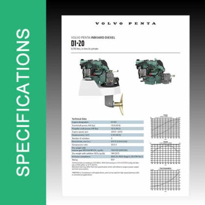 Volvo Penta D1-20 Specifications - PDF Free Download