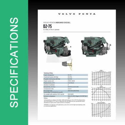 Volvo Penta D2-75 Specifications - PDF Free Download