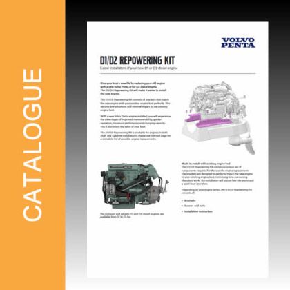 Volvo Penta Repowering Engine Bed Conversion Kits Catalogue - PDF Free Download