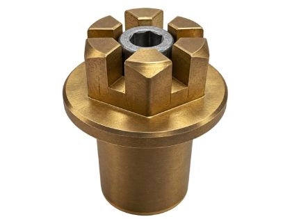 HydroAxe centre nut for a Volvo Penta 120 and MS25 Saildrive using a 3-bladed prop