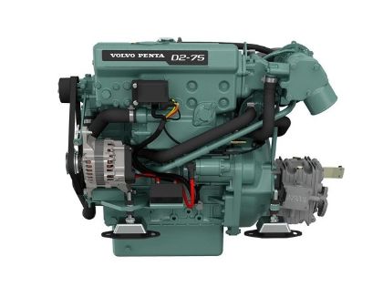 New Volvo Penta D2-75/ MS25 Diesel Engine Gearbox Package