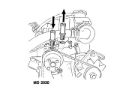 Volvo Penta MD2040 Series Hot Water Outlet Kit, Part Number 861523