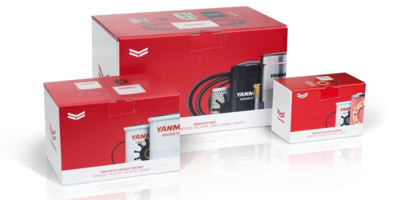  Yanmar Service Kits for marine diesel engines available by mail order or over the counter